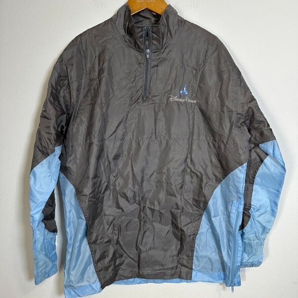 Disney Parks Unisex Rain Jacket Windbreaker 1/4 Zip Pullover Size XS/S - Picture 2 of 9